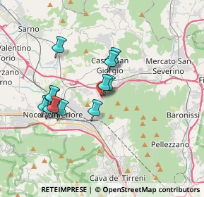 Mappa Via D. Barba, 84086 Roccapiemonte SA, Italia (3.32917)