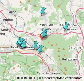 Mappa Via D. Barba, 84086 Roccapiemonte SA, Italia (3.54636)