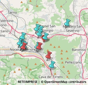 Mappa Via D. Barba, 84086 Roccapiemonte SA, Italia (3.43467)