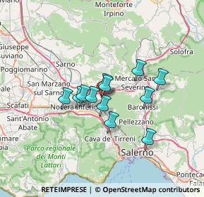 Mappa Via D. Barba, 84086 Roccapiemonte SA, Italia (5.08917)