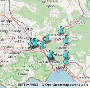 Mappa Via D. Barba, 84086 Roccapiemonte SA, Italia (5.89688)