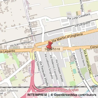 Mappa Corso Nazionale, 327, 84018 Scafati, Salerno (Campania)