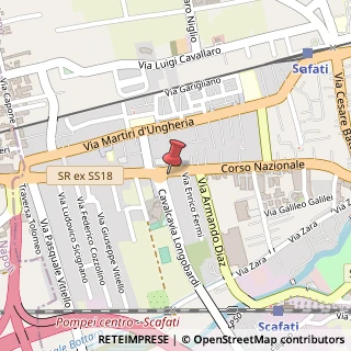 Mappa Corso Nazionale, 225, 84018 Scafati, Salerno (Campania)