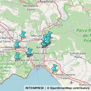 Mappa Zona Pip, 84081 Baronissi SA, Italia (6.0825)