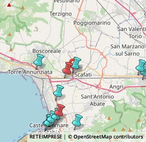 Mappa Via Raffaele Avigliano, 84018 Scafati SA, Italia (5.53417)
