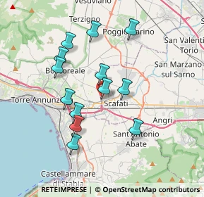 Mappa Via Raffaele Avigliano, 84018 Scafati SA, Italia (3.54231)