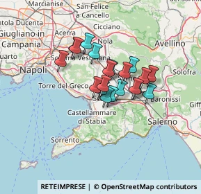 Mappa Via Raffaele Avigliano, 84018 Scafati SA, Italia (9.422)