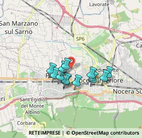 Mappa Pagani, 84014 Nocera inferiore SA, Italia (1.3475)