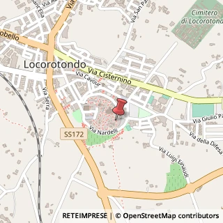Mappa Via Giuseppe Garibaldi, 34, 70010 Locorotondo, Bari (Puglia)
