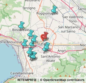 Mappa Via Palmiro Togliatti, 84018 Scafati SA, Italia (3.39846)