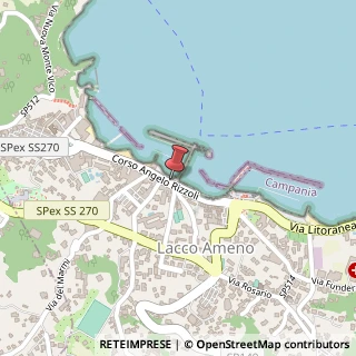 Mappa Corso Angelo Rizzoli, 3, 80076 Lacco Ameno, Napoli (Campania)