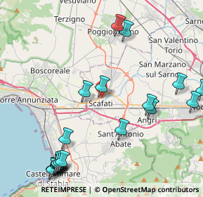 Mappa Via Don Luigi Sturzo, 84018 Scafati SA, Italia (5.901)