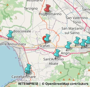 Mappa Via Giacomo Matteotti, 84018 Scafati SA, Italia (6.51714)