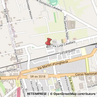 Mappa Via Luigi Cavallaro, 51, 84018 Scafati, Salerno (Campania)