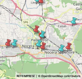 Mappa Via Salvatore Allende, 84014 Nocera Inferiore SA, Italia (2.33182)