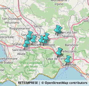 Mappa Via Salvatore Allende, 84014 Nocera Inferiore SA, Italia (5.54917)