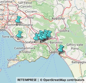 Mappa Via Salvatore Allende, 84014 Nocera Inferiore SA, Italia (8.79545)