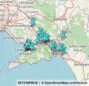 Mappa Via Salvatore Allende, 84014 Nocera Inferiore SA, Italia (10.011)