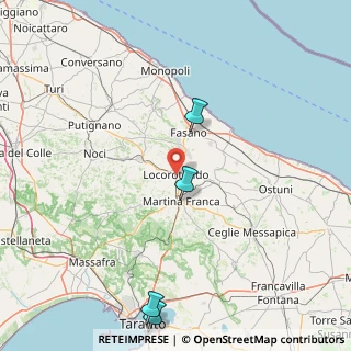 Mappa Via Serra, 70010 Locorotondo BA, Italia (58.11)