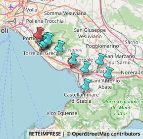 Mappa Vicolo Magnolia, 80058 Torre Annunziata NA, Italia (7.04643)