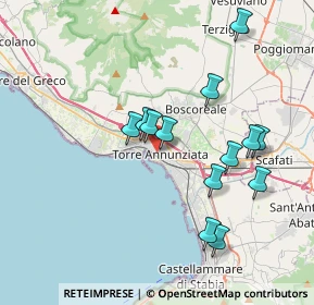 Mappa Vicolo Magnolia, 80058 Torre Annunziata NA, Italia (3.82)