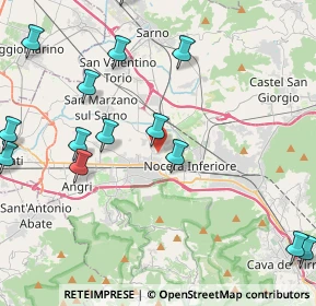 Mappa Via Martiri di Nassirya, 84014 Nocera inferiore SA, Italia (5.72786)
