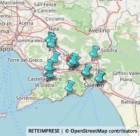 Mappa Via Vicinale Fiuminale, 84016 Pagani SA, Italia (10.26125)