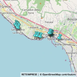 Mappa Via Lucio Beffi, 80059 Torre del Greco NA, Italia (1.76714)