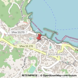 Mappa Via colombo 1, 80076 Lacco Ameno, Napoli (Campania)
