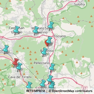 Mappa Via Sandro Pertini, 84081 Baronissi SA, Italia (6.25214)
