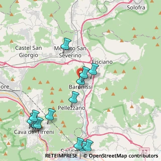 Mappa Via Sandro Pertini, 84081 Baronissi SA, Italia (5.82429)