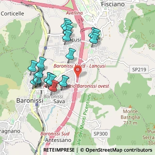 Mappa Via Giovanni Agnelli, 84081 Baronissi SA, Italia (1.0745)