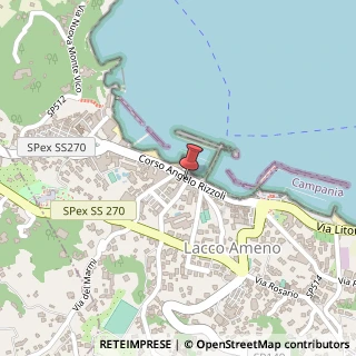 Mappa Corso Angelo Rizzoli, 20, 80076 Lacco Ameno, Napoli (Campania)