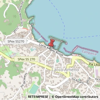 Mappa Corso Angelo Rizzoli, 32, 80076 Lacco Ameno, Napoli (Campania)
