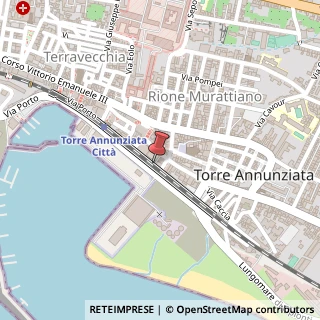 Mappa Via cignale 1, 80058 Torre Annunziata, Napoli (Campania)