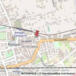 Mappa Via Parroco Federico,  77, 80045 Pompei, Napoli (Campania)