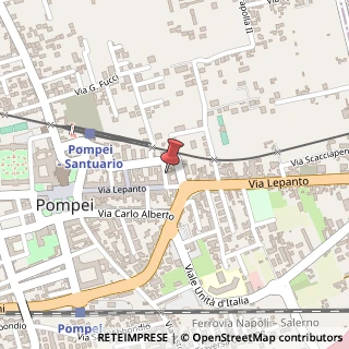 Mappa Via Federico Parroco, 75, 80045 Pompei, Napoli (Campania)