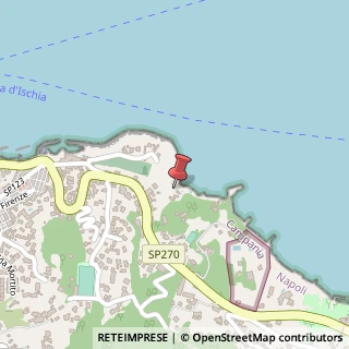 Mappa Via Vicinale Bagnitiello, 32, 80074 Casamicciola Terme, Napoli (Campania)