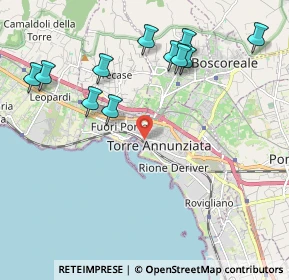 Mappa Via Mulini Idraulici, 80058 Torre Annunziata NA, Italia (2.46455)