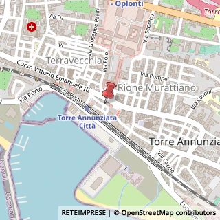Mappa Via Mulini Idraulici, 17, 80058 Torre Annunziata, Napoli (Campania)