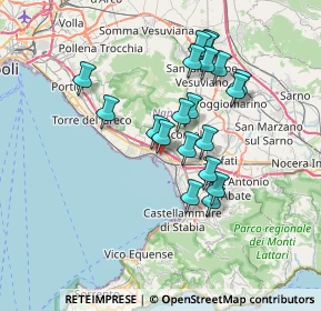 Mappa 80058 Torre Annunziata NA, Italia (6.7595)