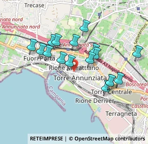 Mappa 80058 Torre Annunziata NA, Italia (0.89118)