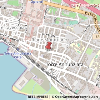 Mappa Corso Vittorio Emanuele III, 193, 80058 Torre Annunziata, Napoli (Campania)
