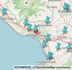 Mappa 80058 Torre Annunziata NA, Italia (5.69867)