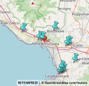 Mappa 80058 Torre Annunziata NA, Italia (4.55273)