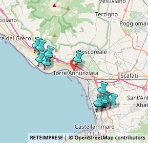 Mappa 80058 Torre Annunziata NA, Italia (4.32429)