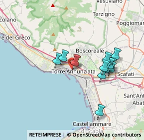 Mappa 80058 Torre Annunziata NA, Italia (3.51917)