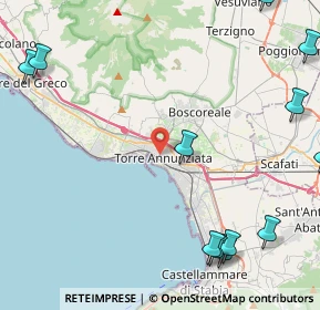 Mappa 80058 Torre Annunziata NA, Italia (6.97917)