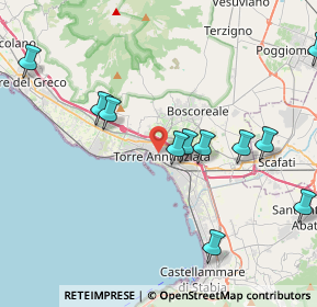 Mappa 80058 Torre Annunziata NA, Italia (5.2275)