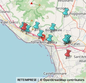 Mappa 80058 Torre Annunziata NA, Italia (3.76154)